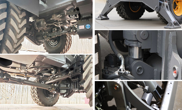 寶鼎BD95W-9A型輪式抓機(jī)結(jié)構(gòu)堅(jiān)固