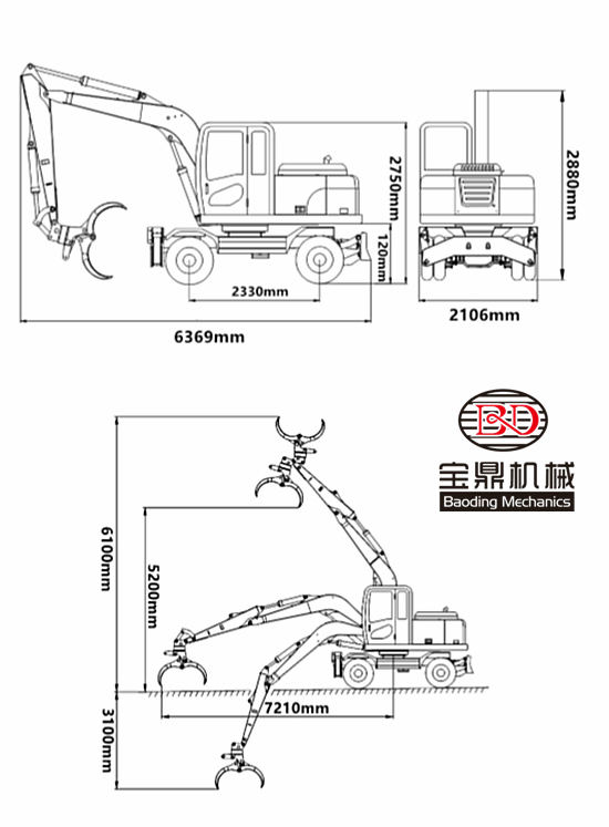寶鼎BD95W-9A工作參數(shù)圖