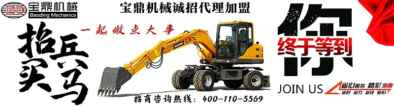 寶鼎輪式挖掘機(jī)抓木機(jī)廠家招商