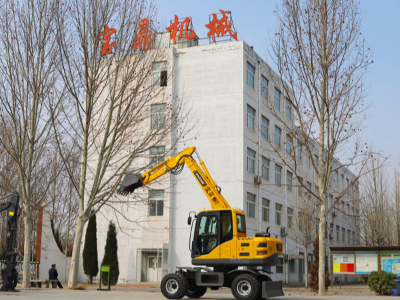 小型輪式挖掘機