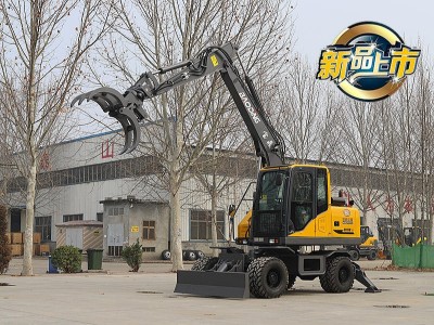 2020款寶鼎BD95W輪式挖掘機(jī)抓木機(jī)新款型號